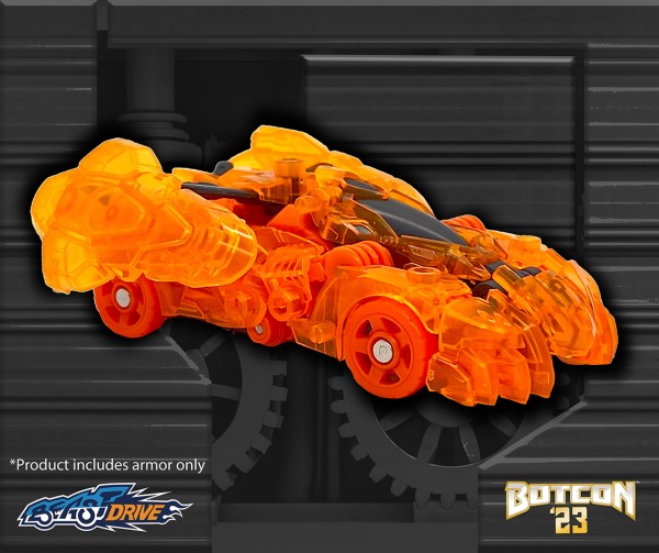 Botcon 2023 EXCLUSIVE Beast Drive Velociraptor Skin Souvenir