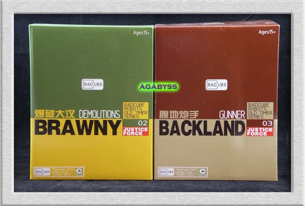 Badcube OTS-02 & OTS-03 Brawny & Backland 2 Pack with bonus Quint Journal