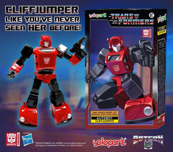 BotCon 2025 Yolopark Exclusive "Lady" Cliffjumper