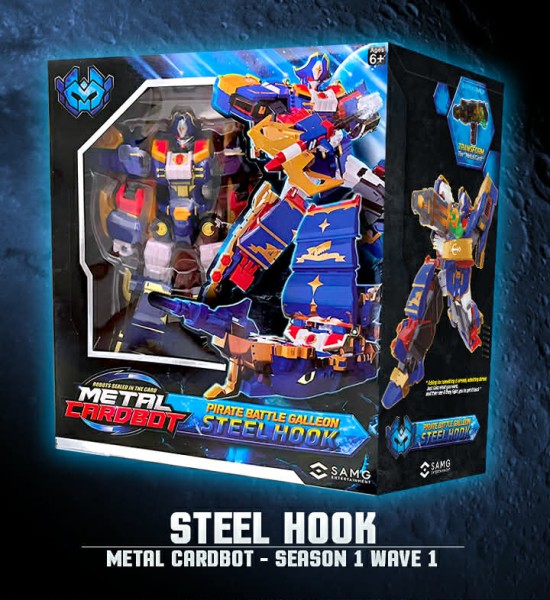 Metal Cardbot Power Class Steel Hook