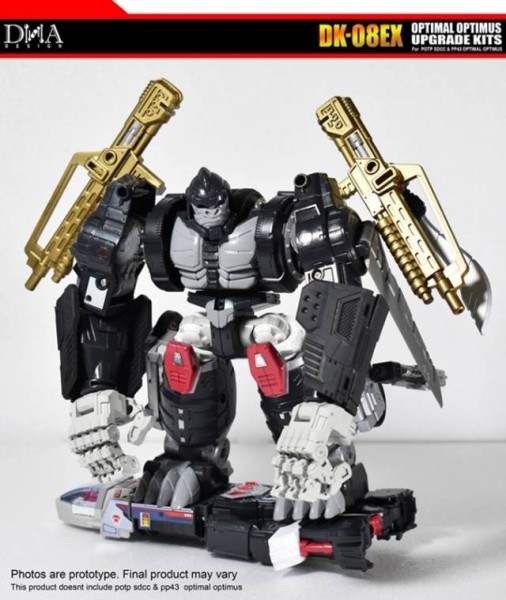 DNA Design DK-08EX Optimal Optimus Primal Throne of Primes