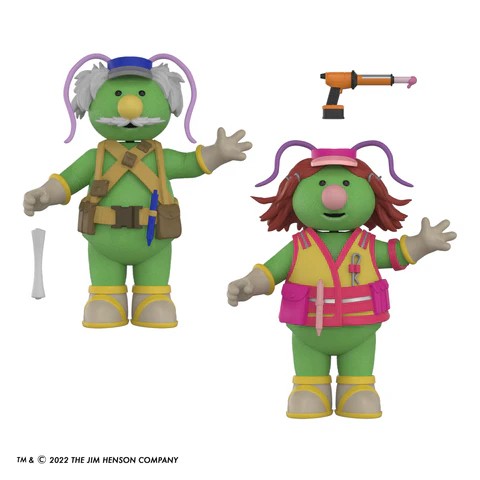 Boss Fight Studio Fraggle Rock Dozer 2-Pack Architect and Cotterpin
