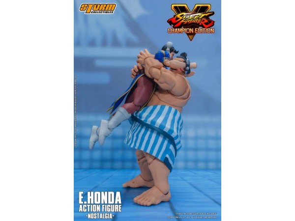 Storm Collectibles Street Fighter II E. Honda 1:12 Scale Action Figure [Nostalgia Version]