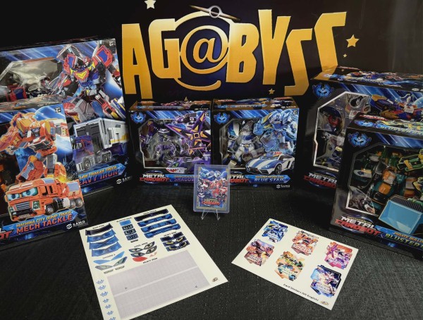 Metal Cardbot Wave 1 Set of 6 W/ Bonus