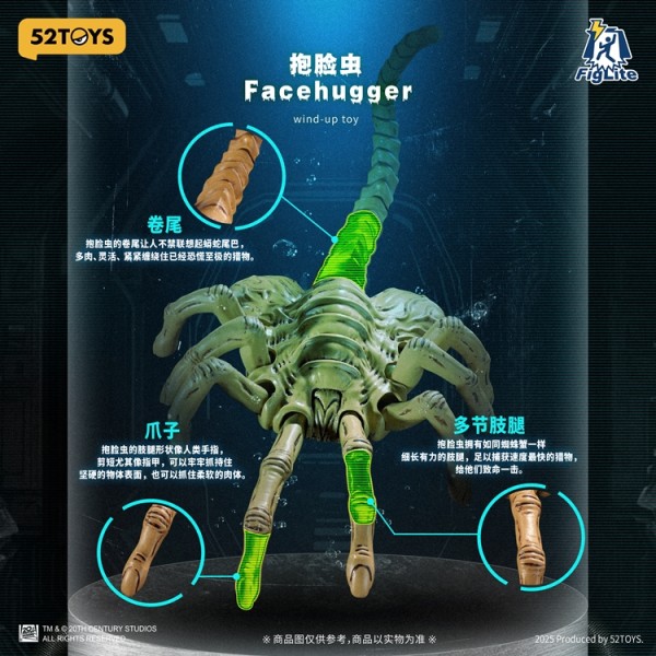 52 Toys Lightning Dance Series Alien Facehugger