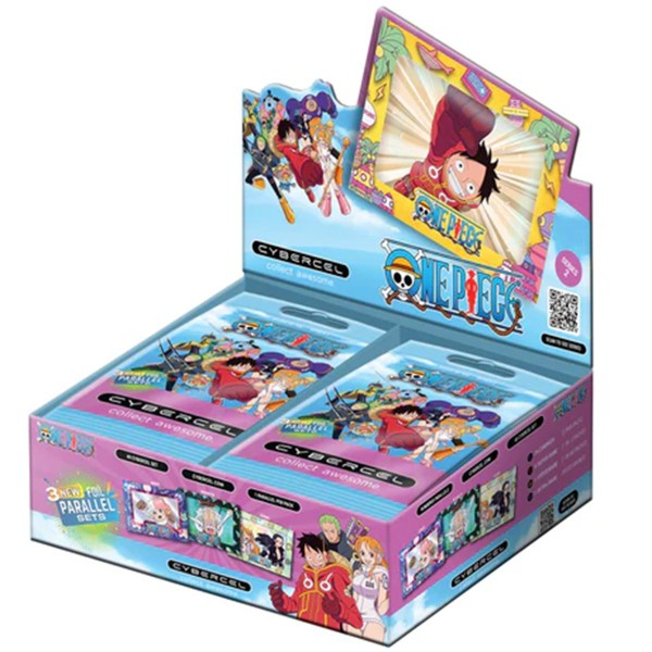 One Piece Series 2 Cybercel 3D Cel Art Collectible Blind Box Display of 20 Packs