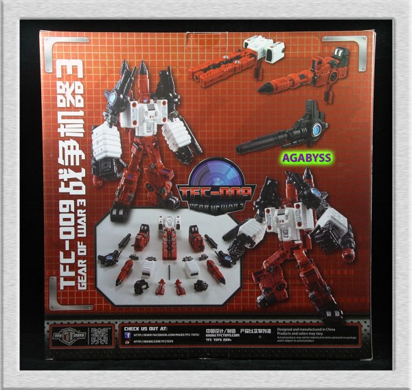 TFC-009 Gear of War 3 Sixgun Upgrade Set