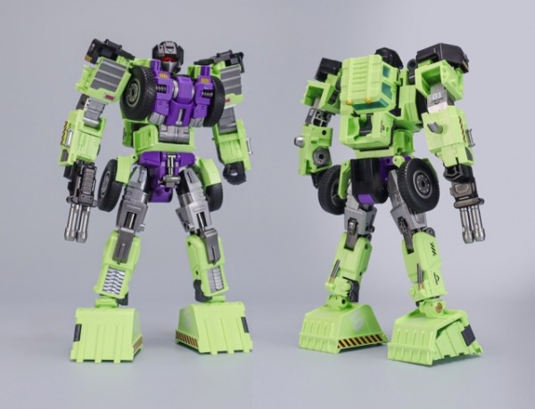 Mecha Invasion Giant Legion GLA-01 02 Set of 2 Heavy Duty Builder