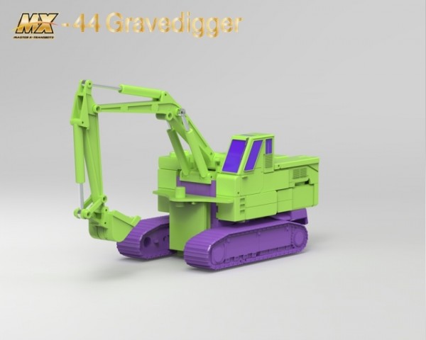 X-Transbots MX-44 Gravedigger- RESTOCK