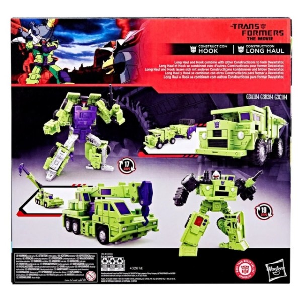 Studio Series 86 Commander Long Haul and Hook