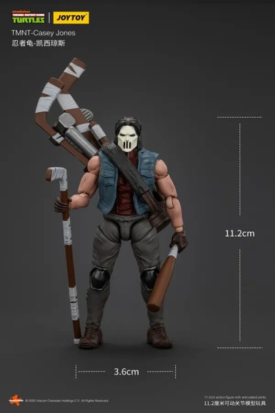Joy Toy Casey Jones 1/18 Scale Teenage Mutant Ninja Turtles