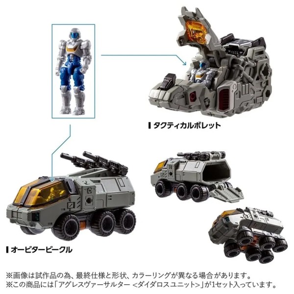 Diaclone TM-36 Tactical Mover Aggress Versaulter (Diatalos Unit)
