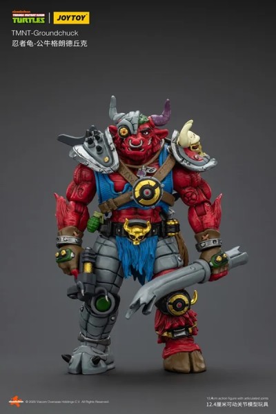 Joy Toy Groundchuck 1/18 Scale Teenage Mutant Ninja Turtles