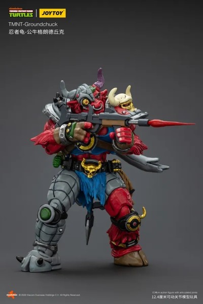 Joy Toy Groundchuck 1/18 Scale Teenage Mutant Ninja Turtles