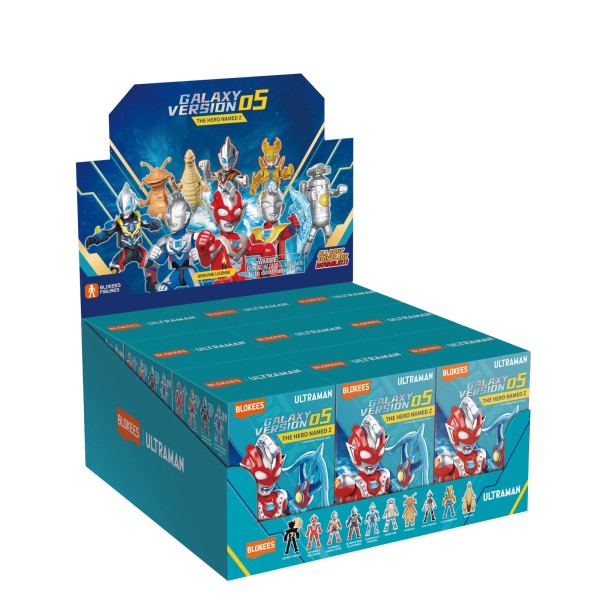 Blokees Figures Ultraman Galaxy Version 05 The Hero Named Z (Case of 9)