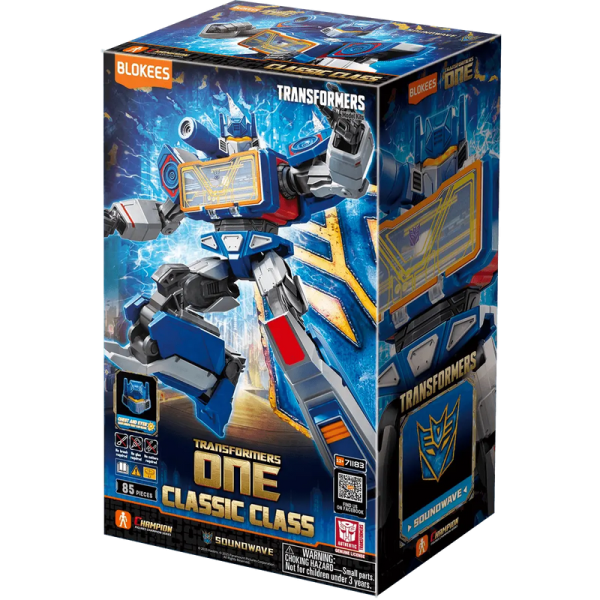 Blokees SOUNDWAVE Transformers: One Classic Class (CC-17)