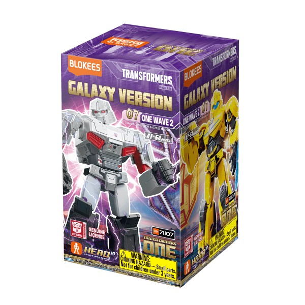Blokees Transformers Galaxy Class Wave 7 (Sealed Case of 9)