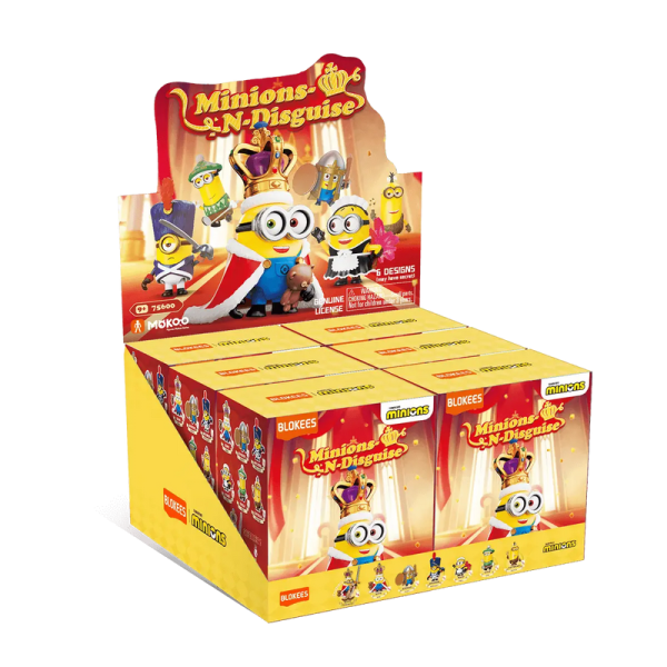 Blokees Minions N-DISGUISE Mokoo Series 01 (Sealed Box of 6)
