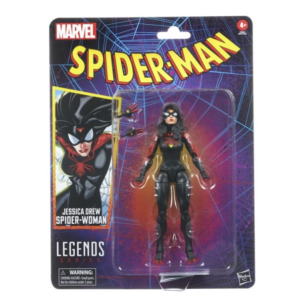 Marvel Legends Retro Collection 6" Spider-Man Wave 3 Set of 7 Figures