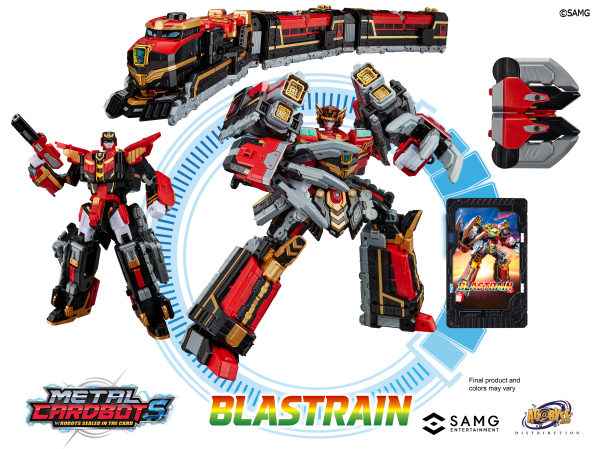 Metal Cardbot S Wave 1 Rail Warrior Blastrain
