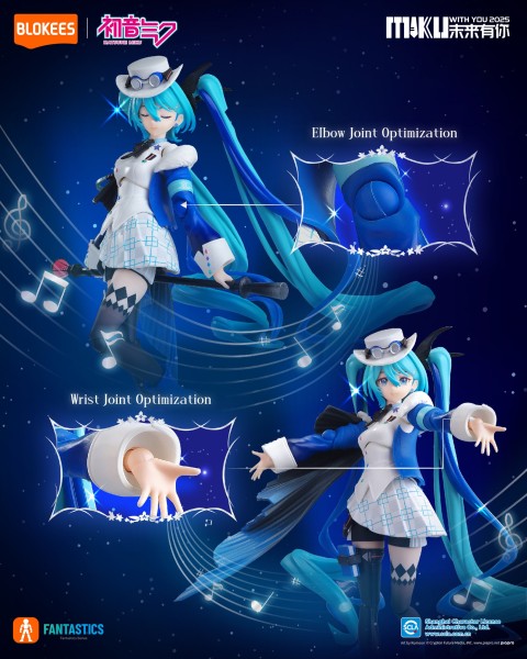 Blokees Fantastics Series - Hatsune Miku · MIKU WITH YOU 2025