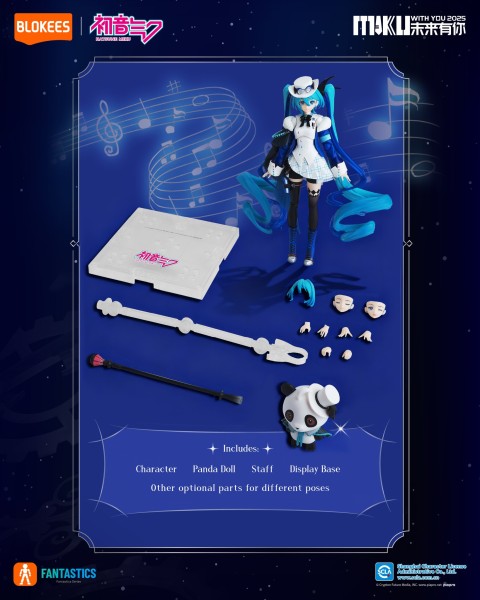 Blokees Fantastics Series - Hatsune Miku · MIKU WITH YOU 2025