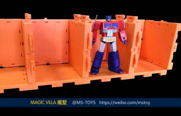 Magic Square MS-V01 Villa Background Orange (Restock)