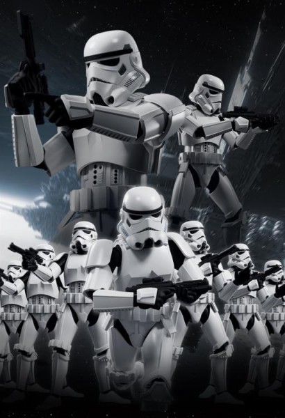 Blokees Star Wars STORMTROOPER- Empire Strikes Back - Champion Class 02