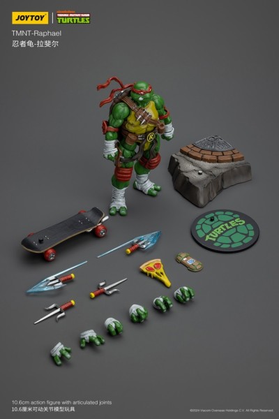 Joy Toy Raphael 1/18 Scale Teenage Mutant Ninja Turtles