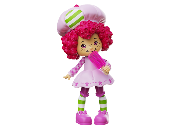 Boss Fight Studio RASPBERRY TART Deluxe w/Rhubarb- World of Strawberry Shortcake