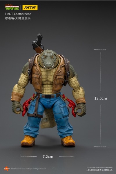 Joy Toy Leatherhead 1/18 Scale Teenage Mutant Ninja Turtles