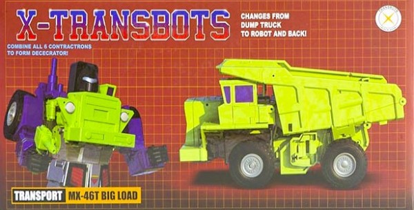 X-Transbots BIG LOAD (Youth Version) MX-46T (Toy Color) Reissue