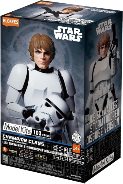 Blokees Star Wars LUKE SKYWALKER- Stormtrooper Disguise - Champion Class 04