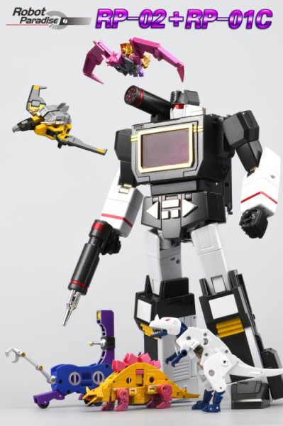 Robot Paradise RP-02 Acoustic Blaster and Night Bat