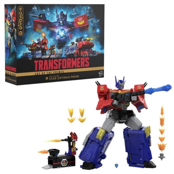 Transformers Age of the Primes Titan Star Optimus Prime