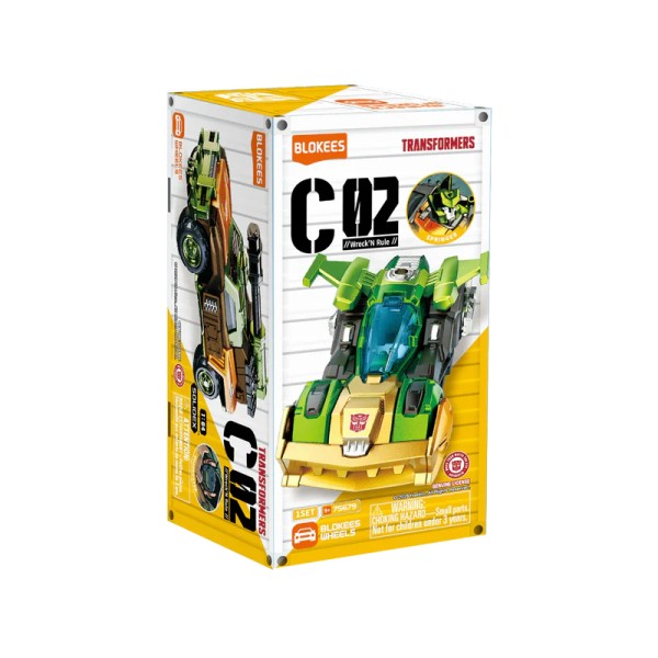 Blokees Wheels Transformers C02 Wreck n’ Rule Sealed PDQ of 12