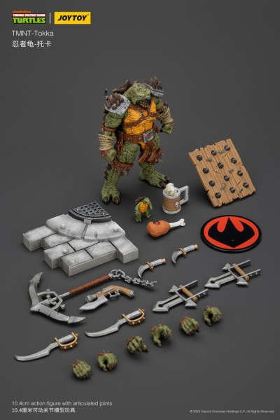 Joy Toy Tokka 1/18 Scale Teenage Mutant Ninja Turtles